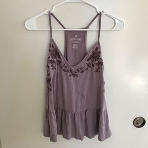 Ruffle hem top - American Eagle Outfitters